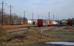 Browns Yard with Santa Train